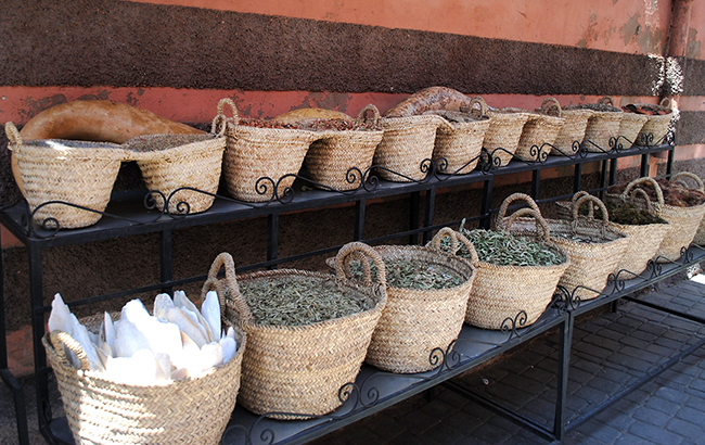 Спеції на ринку в Марракеші