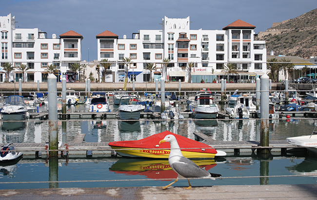 Агадір, набережна