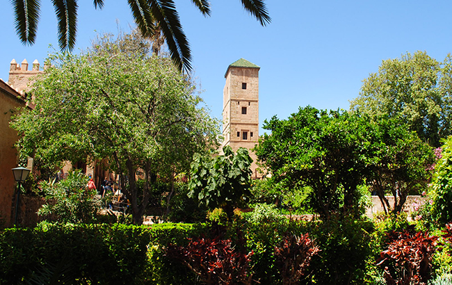 Рабат, сад біля палацу