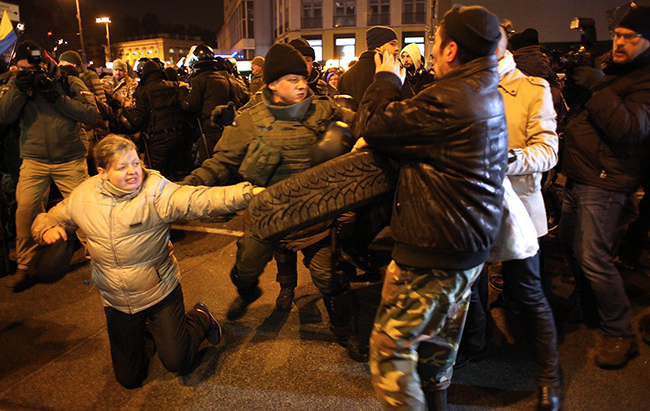 По офисам марш: как националисты отметили День свободы