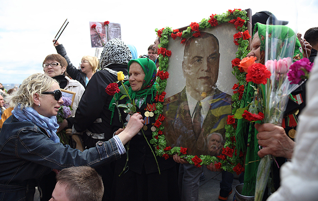 как в Киеве отметили 9 мая