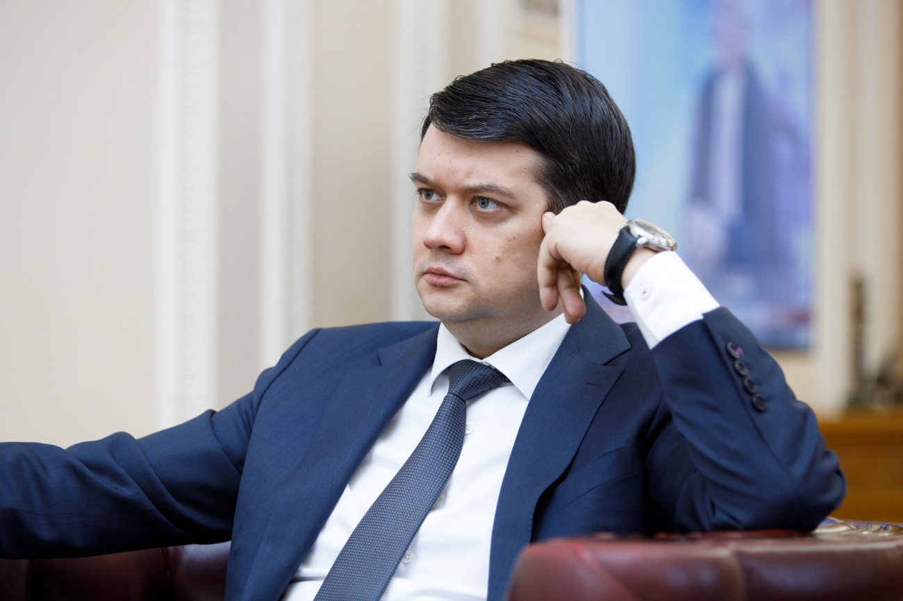 Дмитрий Разумков: Как политтехнолог я бы не рекомендовал президенту досрочные выборы Рады
