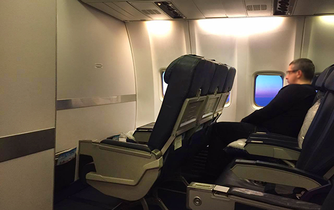 Бізнес-клас в МАУ