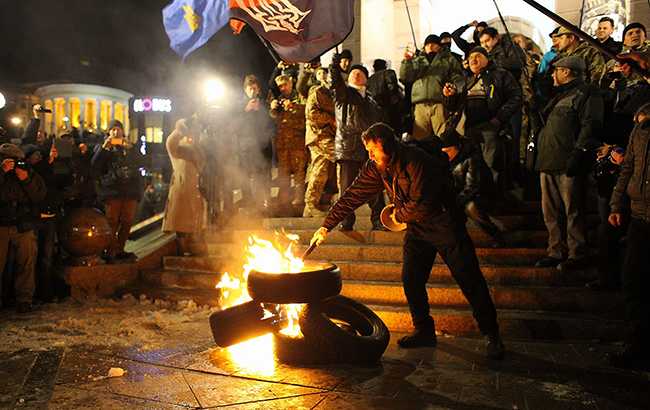 По офісах марш: як націоналісти відзначили День свободи