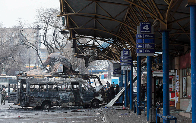 Донецк в оккупации
