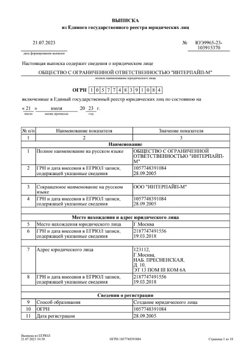 Мільйони податків в російський бюджет. Що відомо про роботу &quot;Інтерпайп-М&quot; в Росії