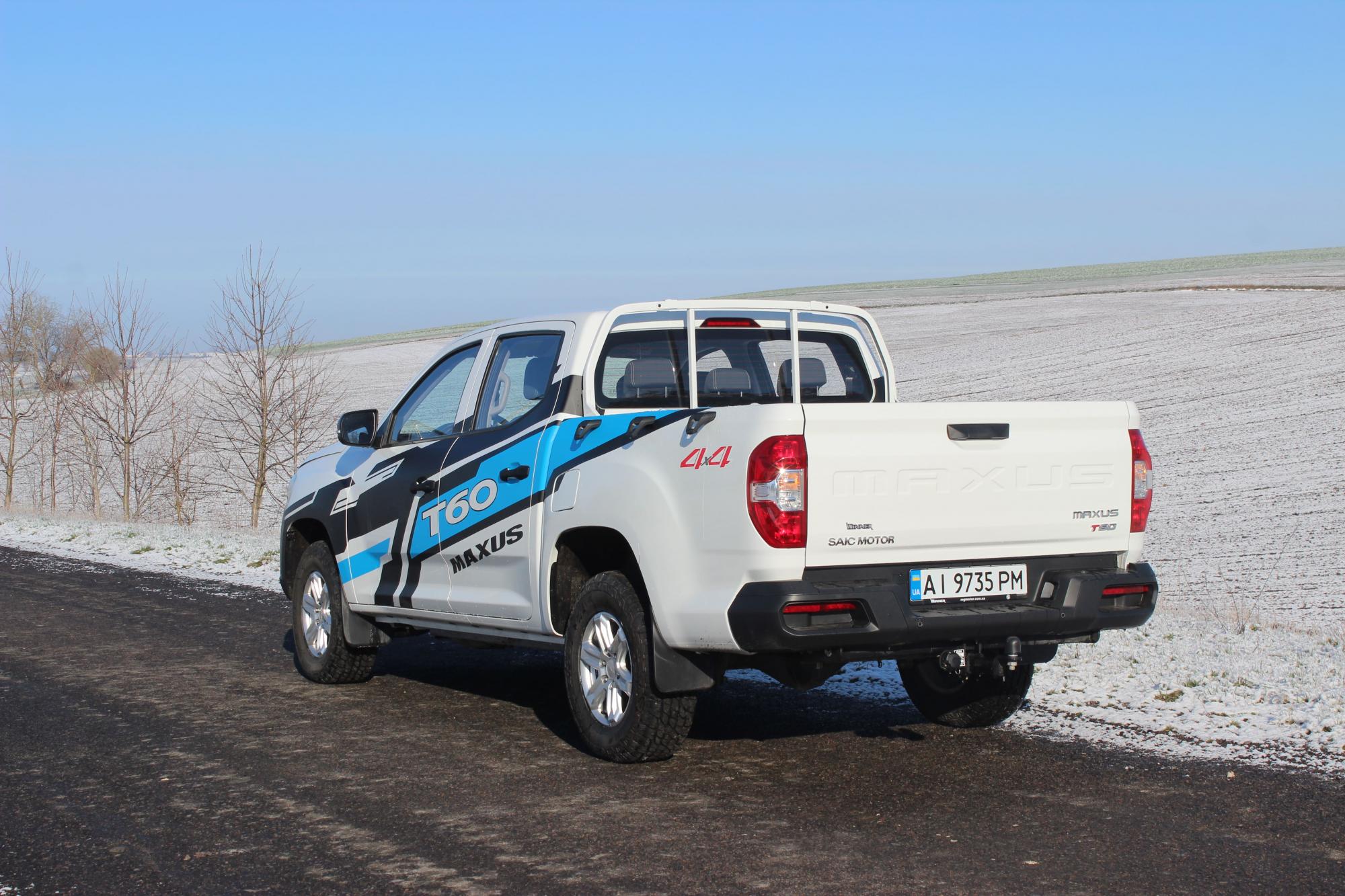 Тест-драйв Maxus T60: найдоступніший пікап на ринку проти міста та траси