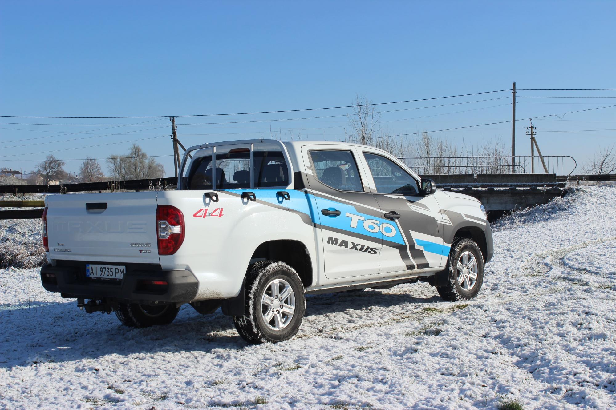 Тест-драйв Maxus T60: найдоступніший пікап на ринку проти міста та траси